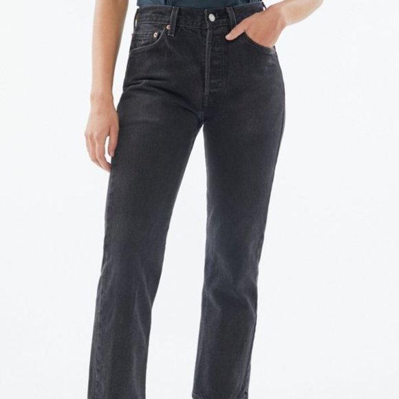 NWT Vintage Levi’s 501/505 Jean in Black (S) - Picture 1 of 6